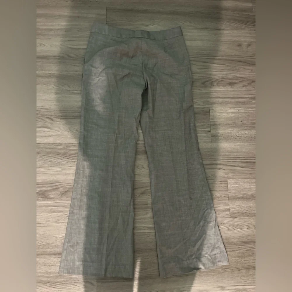 Tory Burch wool grey big button trousers size 4